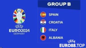 Bảng B Euro 2024 - bảng đấu tử thần